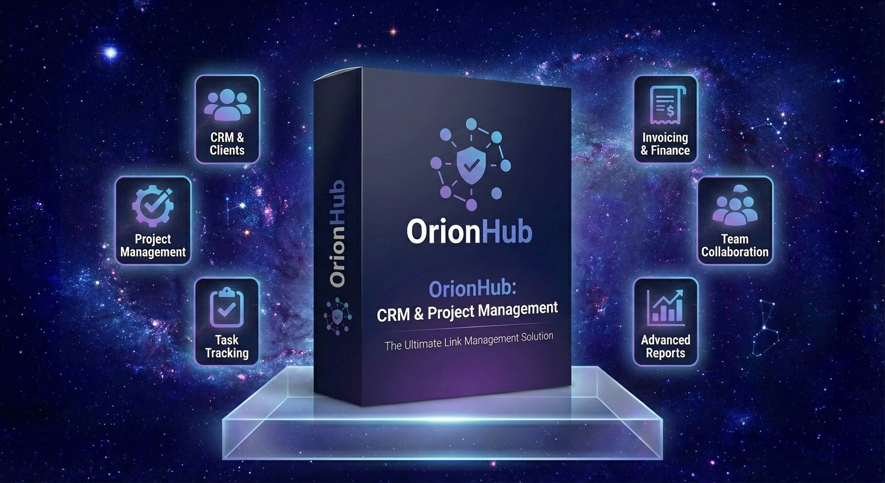OrionHub - CRM & Project Management